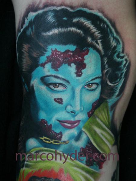 Tattoos - Ava Gardner as zombie - 66229